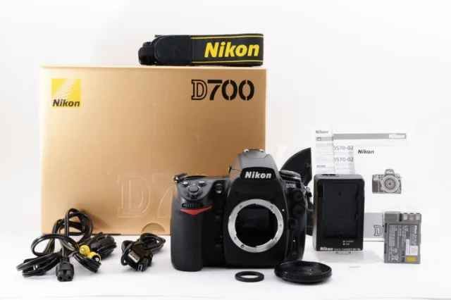 Nikon D700 12.1MP Digital SLR Camera Body From JAPAN [Mint in Box] N1412