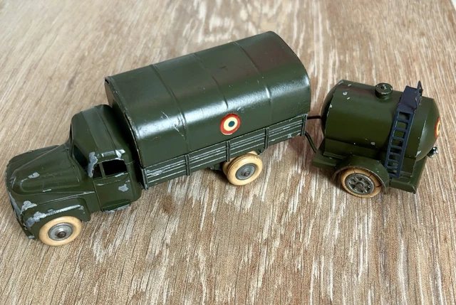 Camion Citroën P55 JRD Avec Bâché Et Remorque Citerne - France - Collection