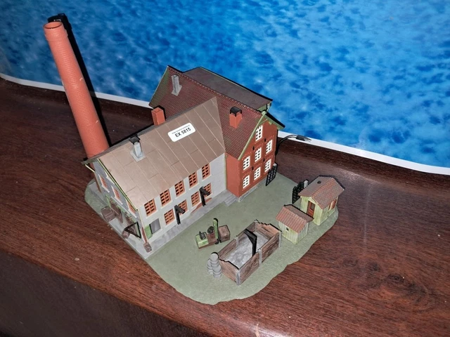 FALLER 265 - Maquette HO 1/87 Usine Ancienne Montée - Train Miniature, état Correct