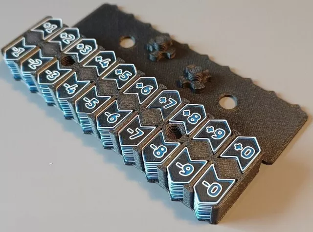 Magic - The Gathering (MTG) - Modular Buffer Counter / Token / Marche || Accessori
