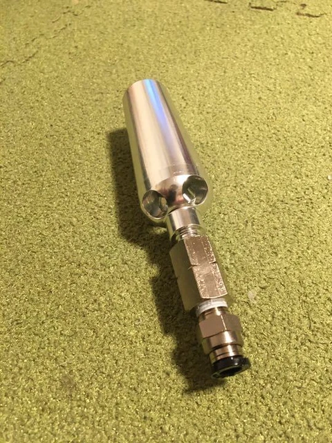Air suspension exhaust sound increase