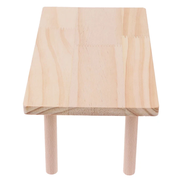 Piattaforma In Legno Per Criceti - Giocattolo Naturale Per Piccoli Animali - Foto 5