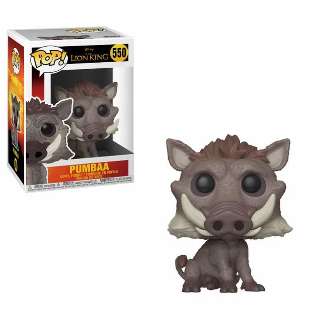 LE ROI LION 2019 POP Disney Vinyl figurine Pumbaa 9 cm Funko
