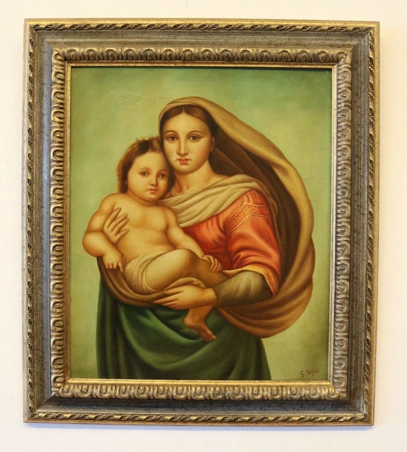 Cuadro "Virgen Con Niño"
