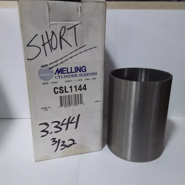 Engine Cylinder Liner-Stock Melling CSL1144