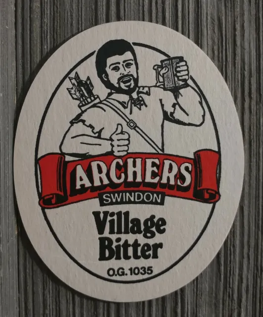 Archers Ales Brewery Beer Coaster-Archers Best Bitter-094225