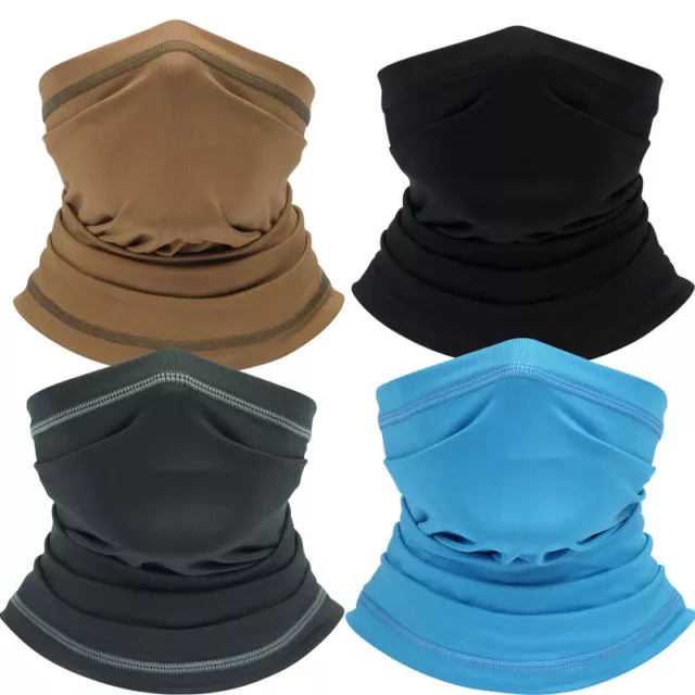 Balaclava Neck Gaiter Half Face Mask For Motorcycle Cycling Sun Bandana Headwear