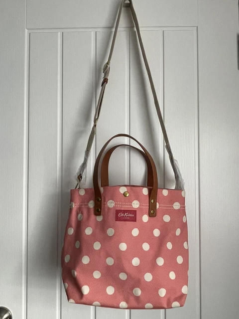 CATH KIDSTON SOLID Barton Crossbody Shoulder Bag Blue 100 Leather
