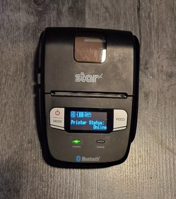 Star Sm-L200 Portable Thermal Printer Bluetooth (Black)