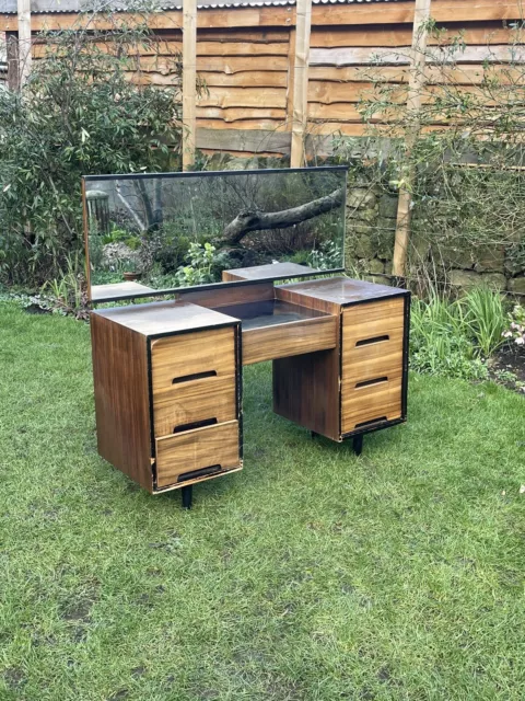 Mid Century 1950s Stag C Dressing Table/Desk In Walnut John Sylvia Reid 2