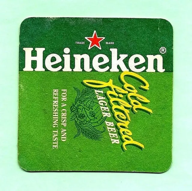 sous-bock  HEINEKEN COLD FILTERED  (envoi monde gratuit) sb1559