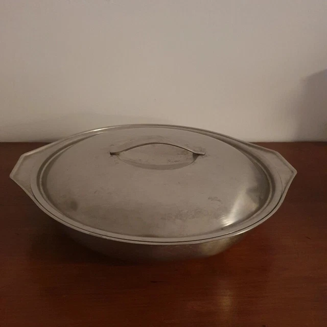 Plat de service inox LR 18/10 LETANG REMY 46 cm