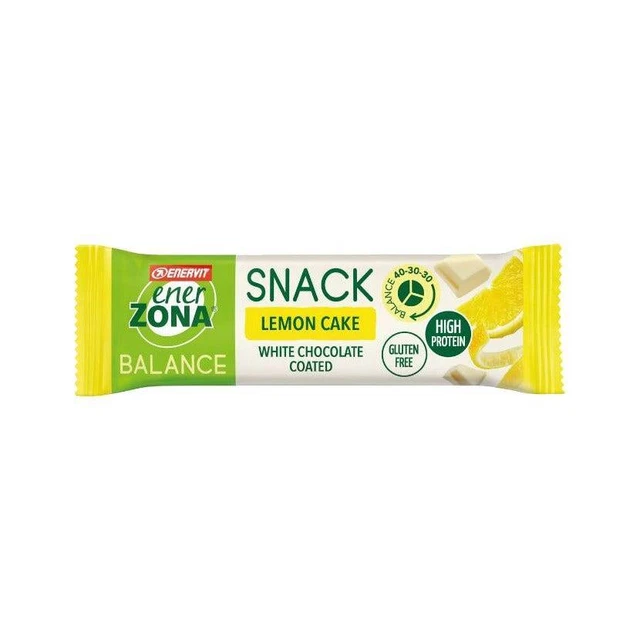 EnerZona barretta cioccolato bianco/limone 33g