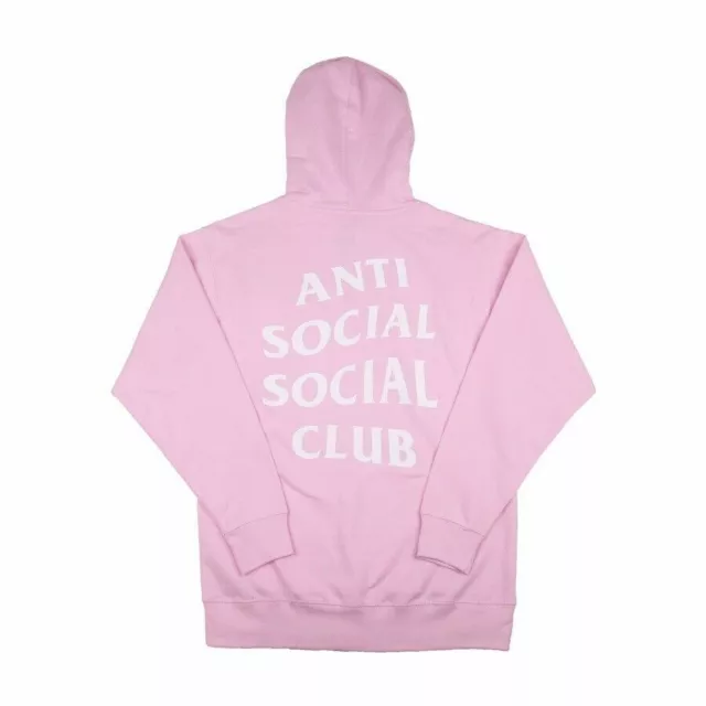 ANTISOCIAL SOCIAL CLUB felpa con cappuccio stampa sul retro hoodie