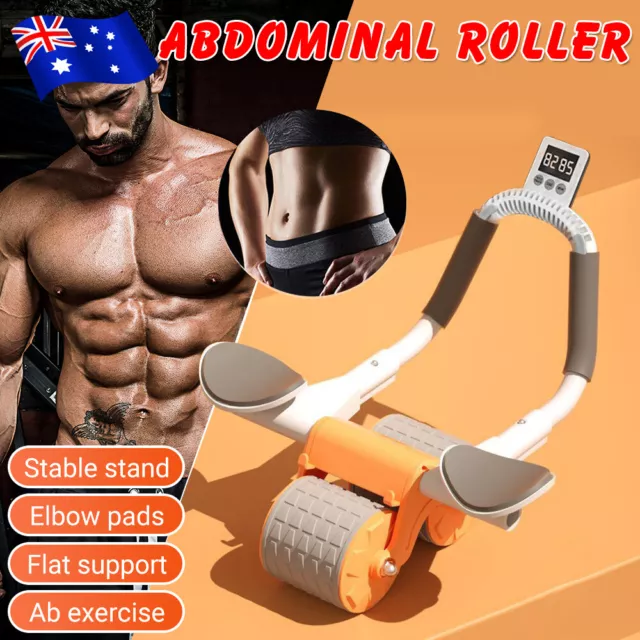 AB Roller Abdominal Wheel Fitness Waist Core Workout Exercise Wheel Gym Fitness