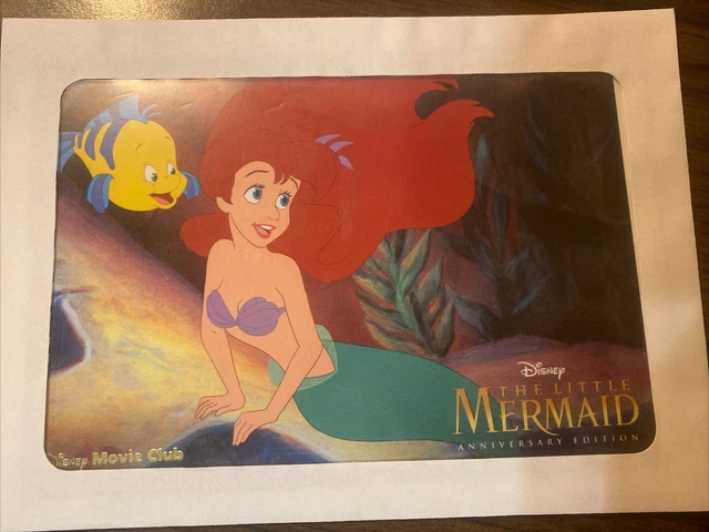 Disney's Movie Club 2019 The Little Mermaid ANNIVERSARY EDITION 5 X 7 Lithograph