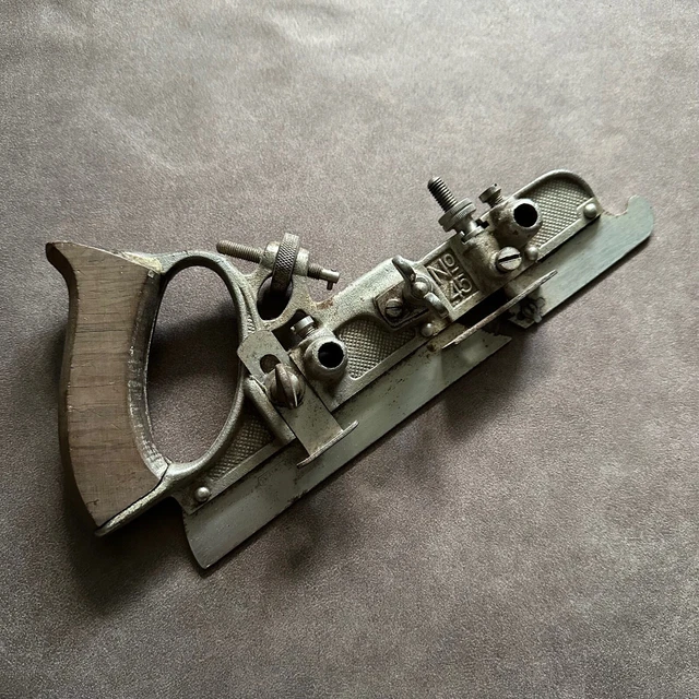 Vintage Stanley No.45 Sweetheart Combination Plane Main Stock Body Bottom Parts