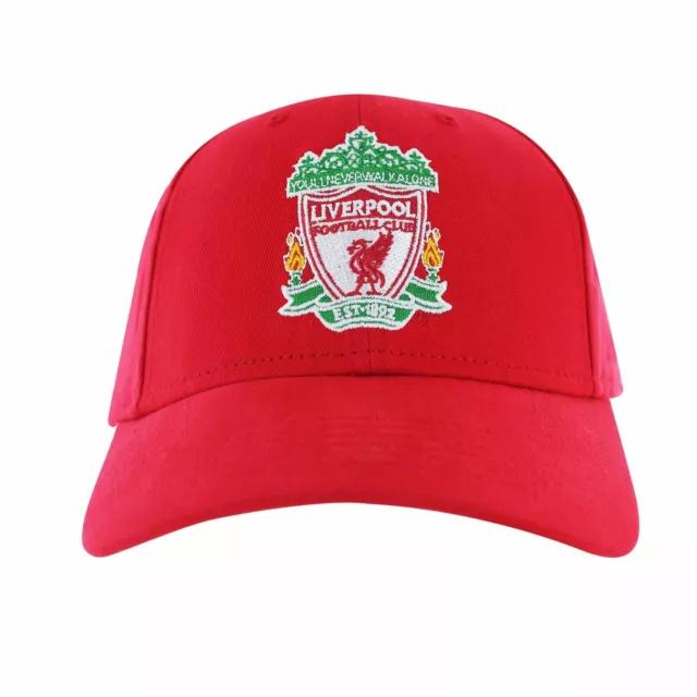 Official Liverpool FC Football Fans Baseball Cap Liverpool FC Crest Baseball Cap