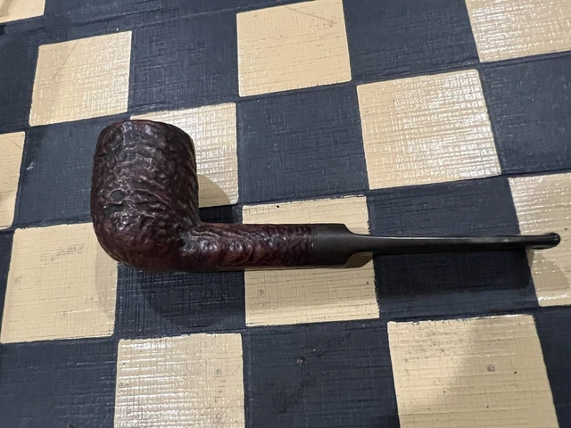 Barling Make Ye Olde Wood sandblasted brown Estate Billiard 5179