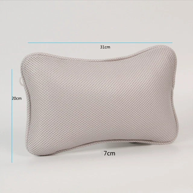 Cojín de baño cojín de espalda para adultos cojín de soporte para el cuello
