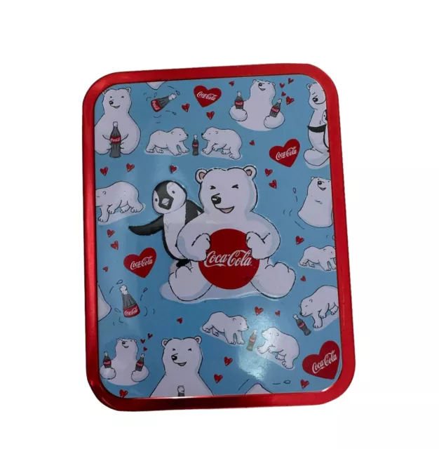 Collectable Coca Cola Polar Bear Lip Smacker Tin