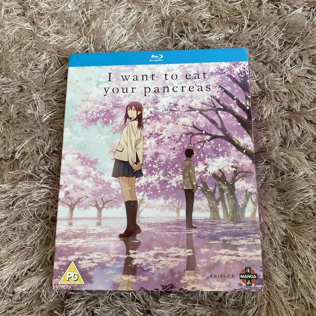 I Want To Eat Your Pancreas Blu Ray I WANT TO Eat Your Pancreas Blu-ray (2020) Shinichiro Ushijima cert PG