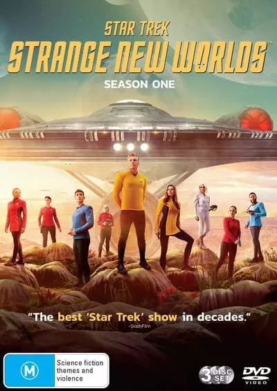 STAR TREK: STRANGE NEW WORLDS 1 (2022): TV Season Series - NEW Au Rg4 DVD