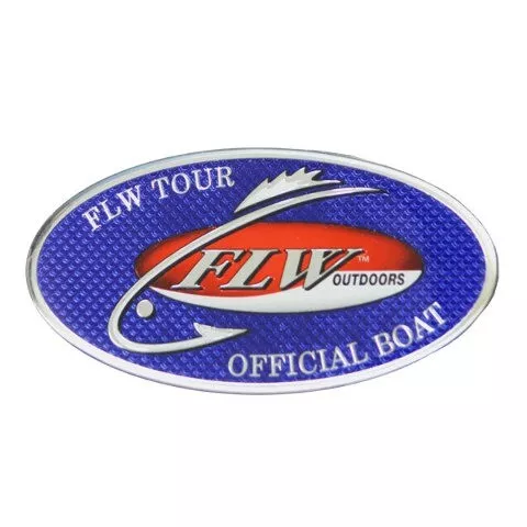 Ranger Boat Raised Decal 7603525 | FLW TOUR 4 5/8 x 2 3/8 Inch