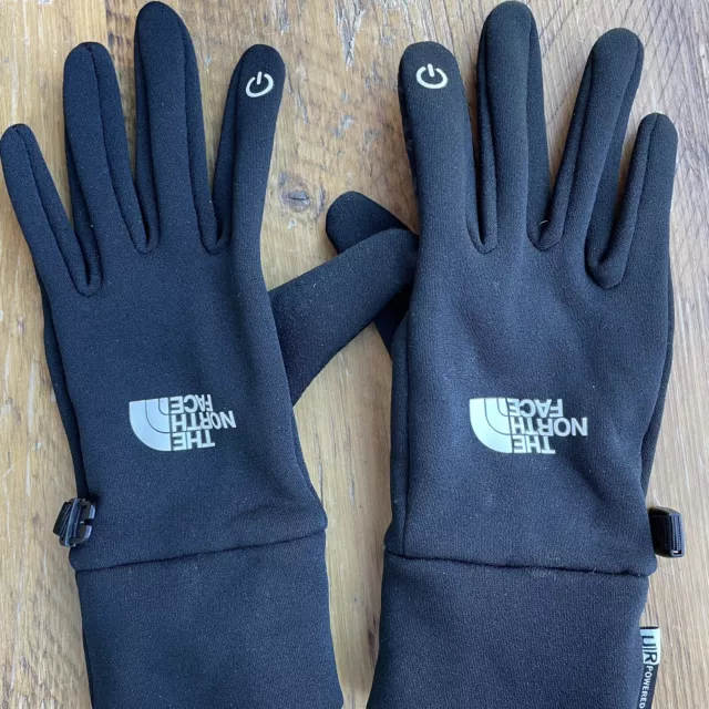 NORTH FACE ETIP Women's Gloves Black Size XS Pre-Owned Free Shipping