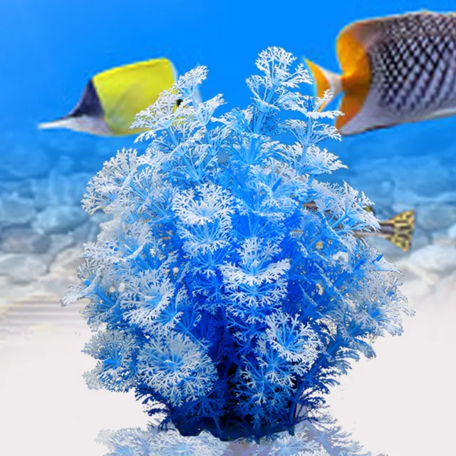 Landscaping Aquarium Safe Clear Texture Simulation Fake Aquatics Plants Plastic