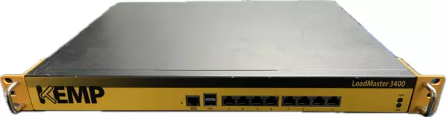 Kemp Loadmaster 3400 8x 1GbE-Ports Netzwerklastenausgleich NSA3130-LM3400-IR
