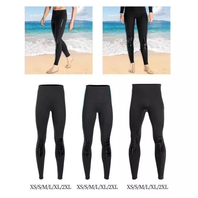 Wetsuit Pants Neoprene Swimwear for Men Women Swim Pants Stretch Trousers Long