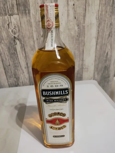 Bushmills Irish Whiskey 1l 40% ca Ende 1990