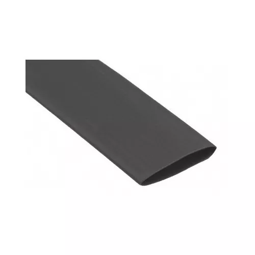 4 Feet of 1/8" Black Premium Polyolefin Heat Shrink Tubing - 3:1 Shrink Ratio