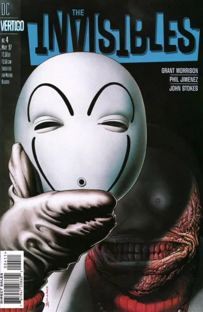 VTG DC Comics Invisibles #4 (2nd Series, 1997) Comic Book High Grade
