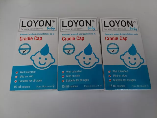 X3 loyon baby cradle cap lotion 15ml #2