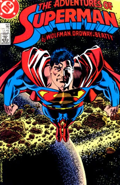 ADVENTURES OF SUPERMAN 434 435 436 437 + Annual 1 Jerry Ordway, Dan Jurgens 1987