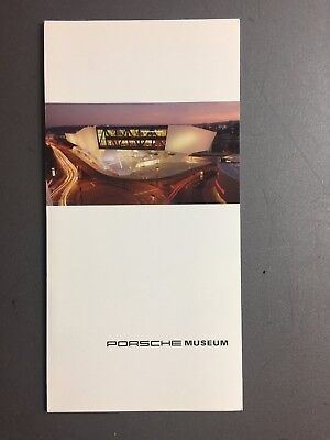 Porsche Musée Publicité Sales Dossier/Brochure Rare Awesome L@@K