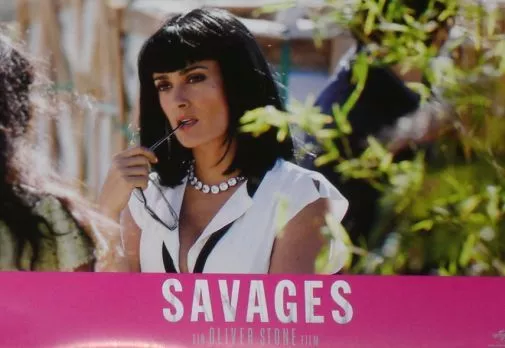 SAVAGES - Lobby Cards Set - Salma Hayek, Blake Lively, Taylor Kitsch