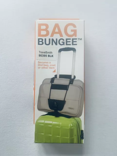 Travelon-Bag Bungee Secures a 2nd Bag Coat Purse Travel Hands Free Luggage Strap