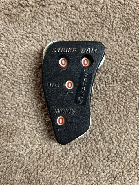 Béisbol Umpire Clicker Balls Strike Outs Entradas Dial