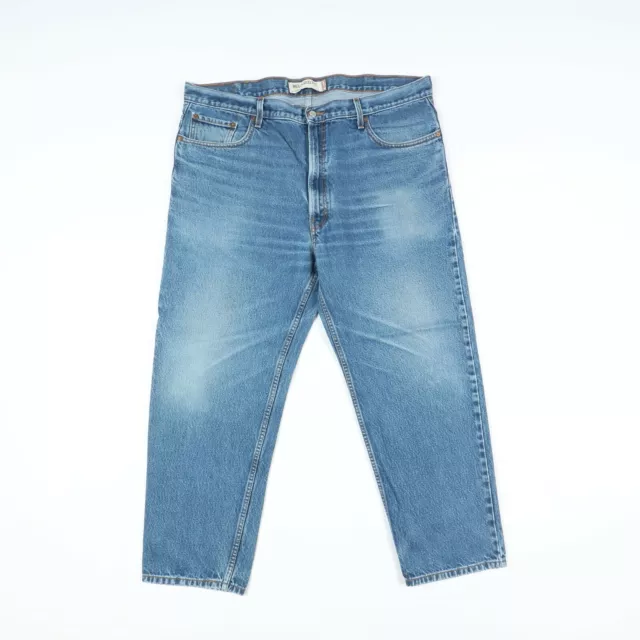 Levi's 550 Relaxed Fit W42 L30 D'Occassion (Cod.Q548) Homme Vita Haute Jeans en