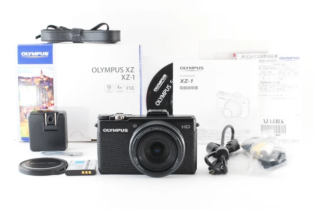 Olympus XZ-1 10.0MP Compact Digital Camera Black 868shots [Near Mint] #1091259A