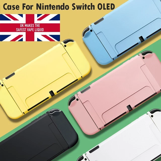 FOR NINTENDO SWITCH OLED Soft Silicone Console JoyCon Protective Case