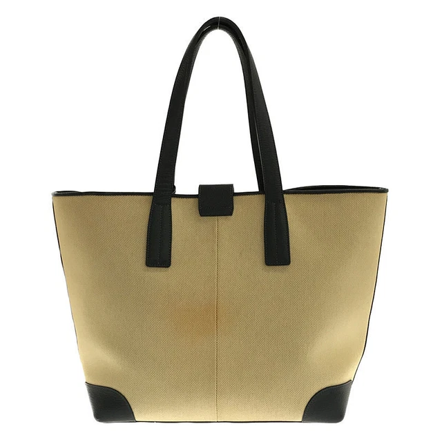 Toff Loadstone Tofu Roadstone By Color Gold Button Over Tote Bag Beige Navy Mens