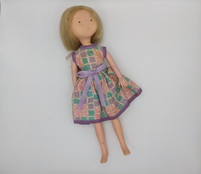 Vintage 1974 Holly Hobbie Doll 10" Plastic Vinyl Body American Greeting Corp