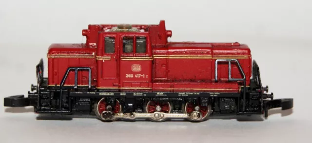 Märklin 8864, Spur Z, BR 260, defekt für Bastler Beschreibung lesen, ohne OVP