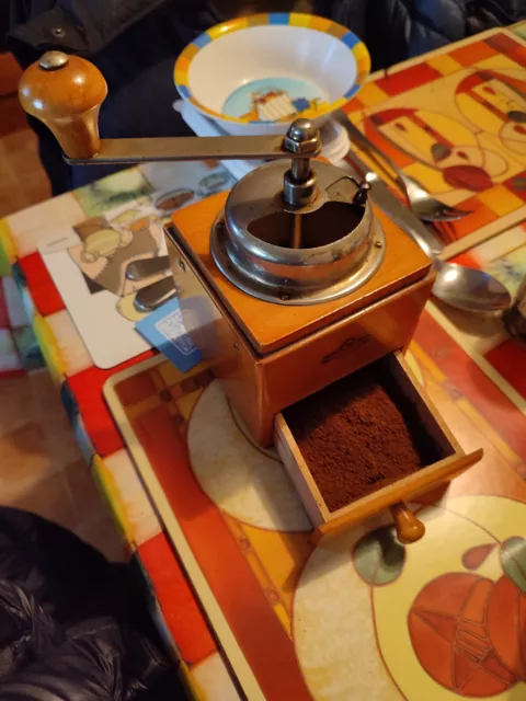 Vintage coffee grinder