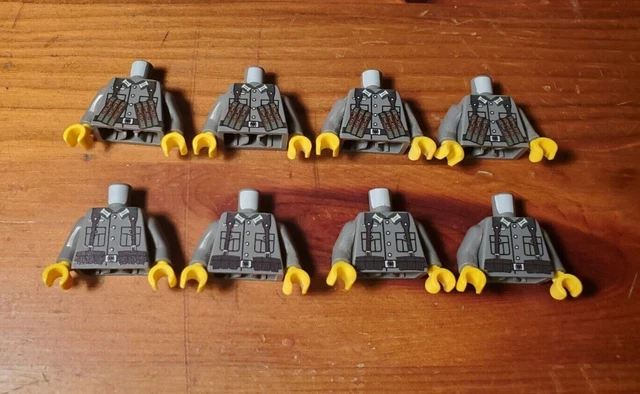 LEGO CUSTOM WW2 german minifigure torsos - OUT OF PRINT - RARE £45.00 ...