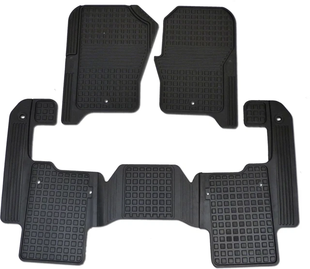 Land Rover Rear Rubber Map GENUINE LAND ROVER Discovery 4 Rubber Mat Set 2013 Onwards £134.99 ...